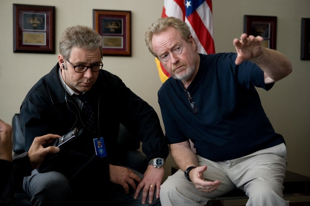 Ridley Scott ve Russell Crowe
