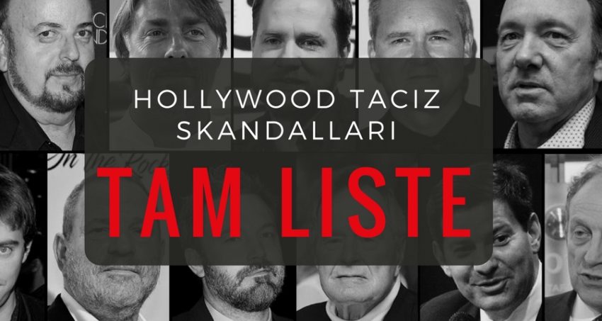 hollywood taciz skandallari